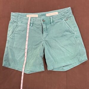 Anthropologie Pilcro and the Letterpress Women's Blue Green Shorts